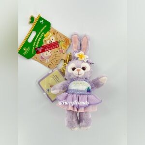 NWT stellalou 2024 summer Shanghai Disney keychain/bag charm